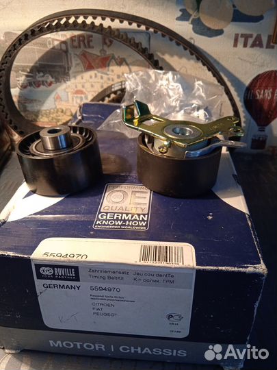 Комплект роликов грм для citroen, fiat, peugeot