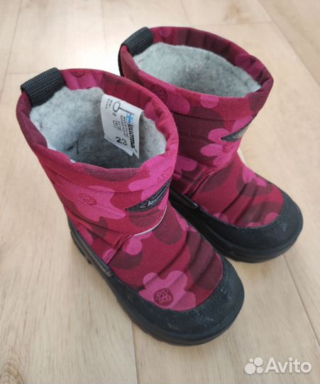 Сапоги зимние 23 р