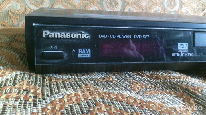 DVD-проигрыватель-плеер Panasonic dvd-s27