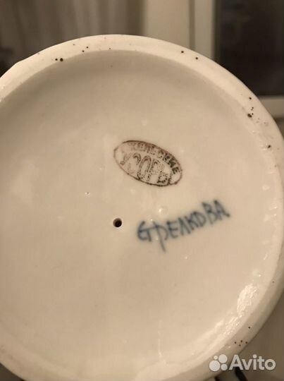 Сахарница гжель