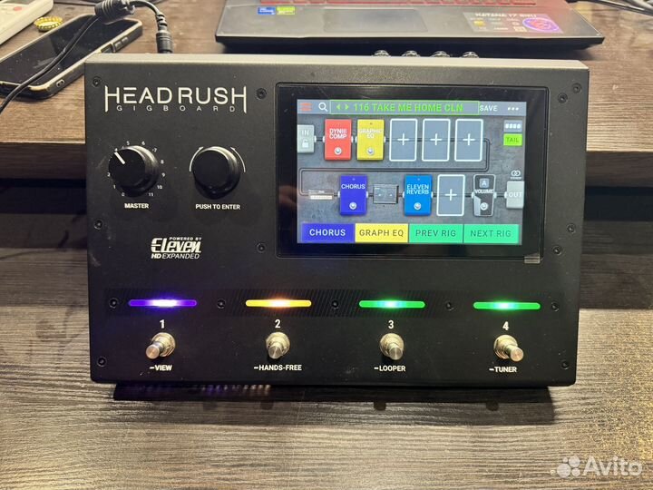 Гитарный процессор Headrush Gigboard почти новый