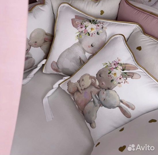 Кроватка трансформер Minky Moon, кокон, текстиль