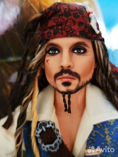 Барби Капитан Джек Воробей Пираты Карибского моря