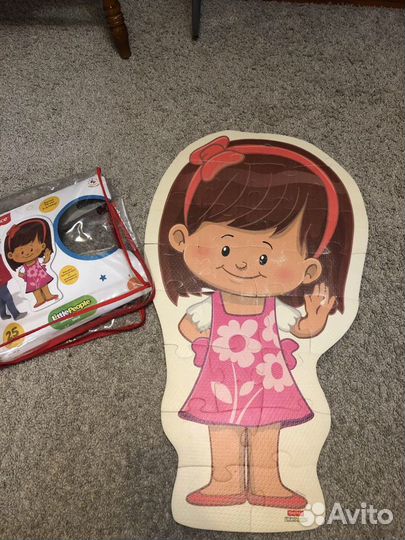 Коврик-пазл большой