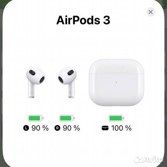 Наушники AirPods 3 luxe + чехол + доставка