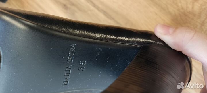 Ботильоны натуральная кожа