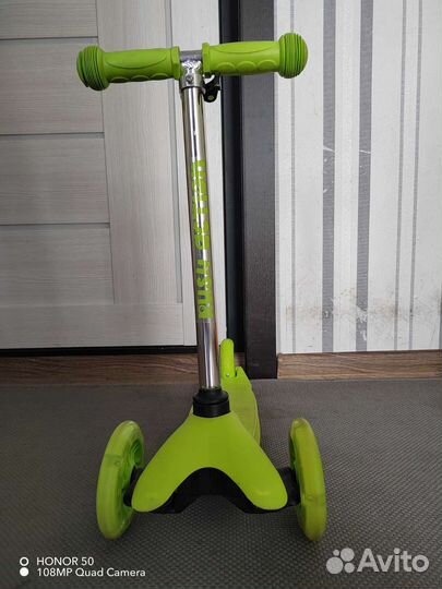 Самокат детский трехколесный