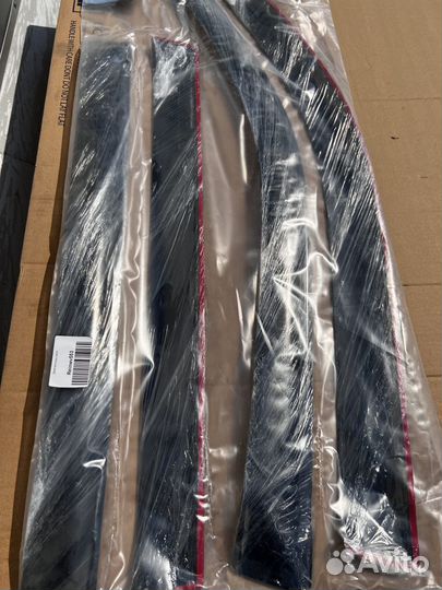 Дефлекторы окон Toyota LC Prado