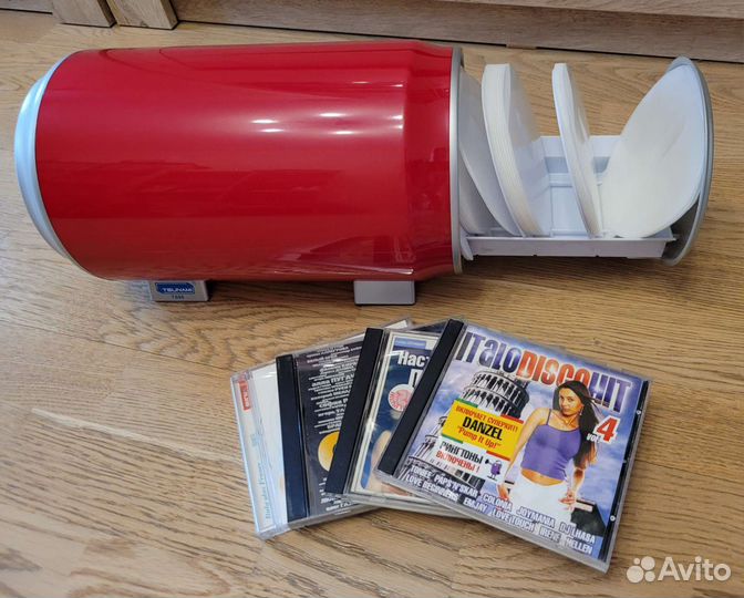 Контейнер-бокс для хранения CD и DVD дисков