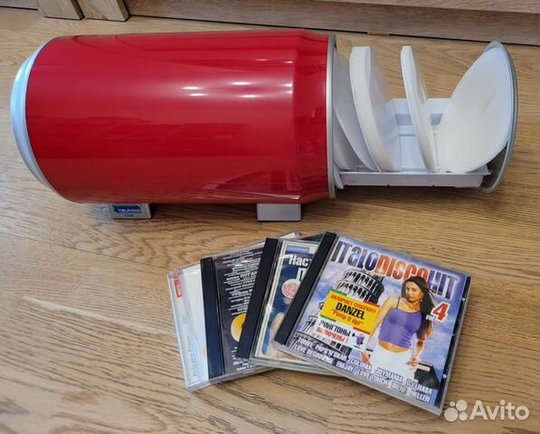 Контейнер-бокс для хранения CD и DVD дисков