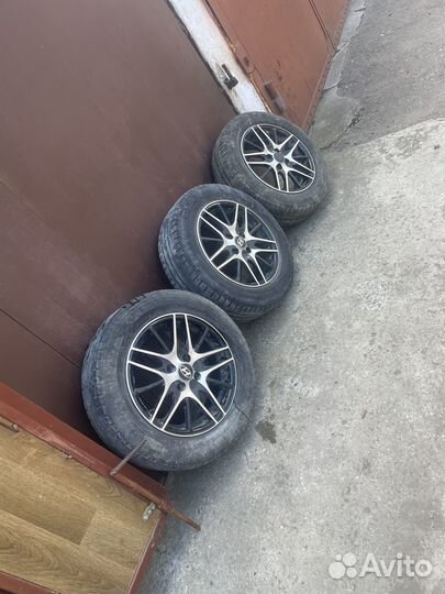 Диски r15 на hyundai solaris/ kia rio