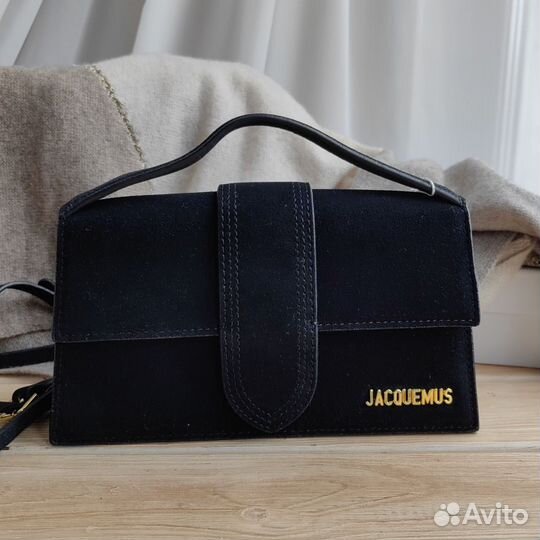 Сумка женская jacquemus замша натуральная