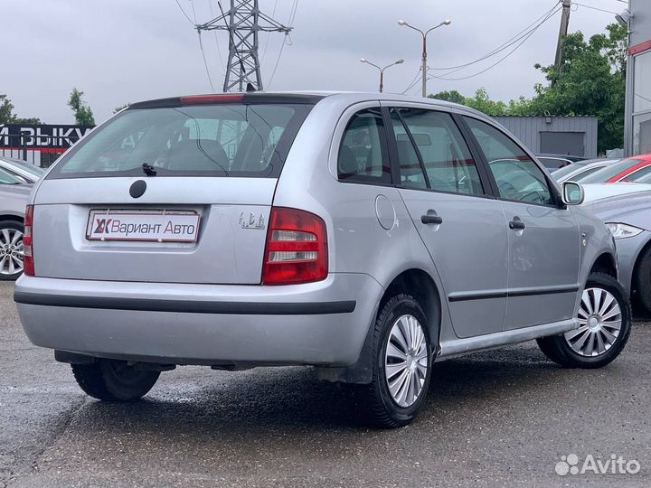 Skoda Fabia 1.4 МТ, 2001, 295 000 км