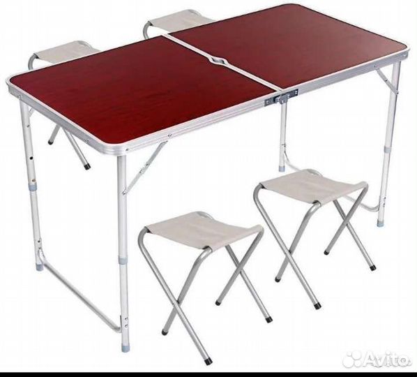 Стол раскладной туристический со стульями