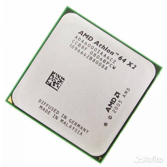 Процессор Athlone 64 x2 3600+ кулер Titan b2