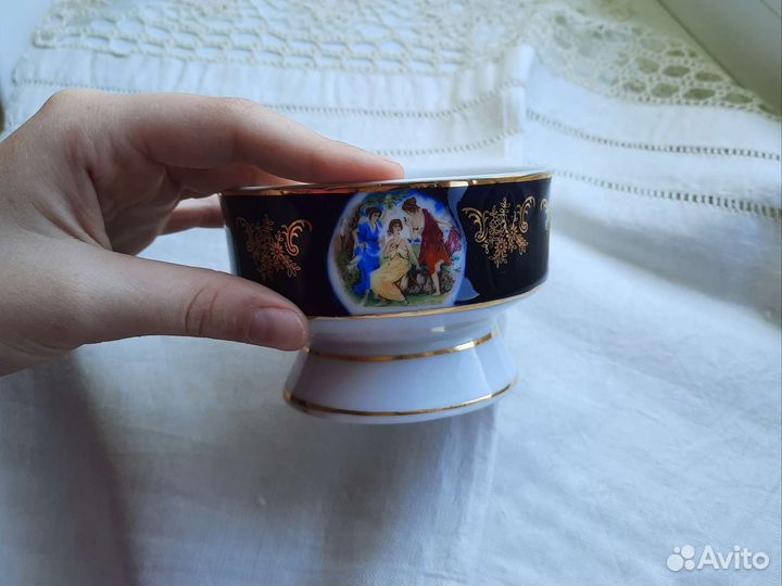 Фарфоровая вазочка для варенья