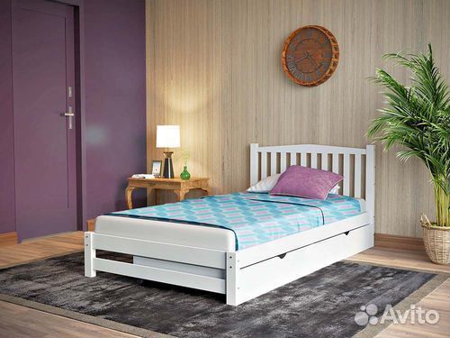 Кровать берёза 2-спальная 