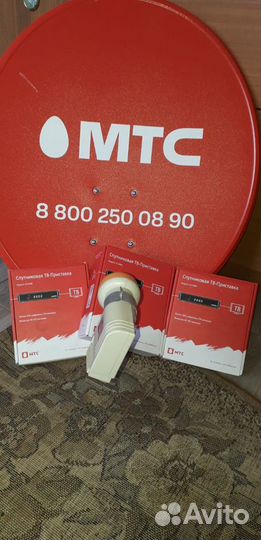 Тарелка + 3 комплекта