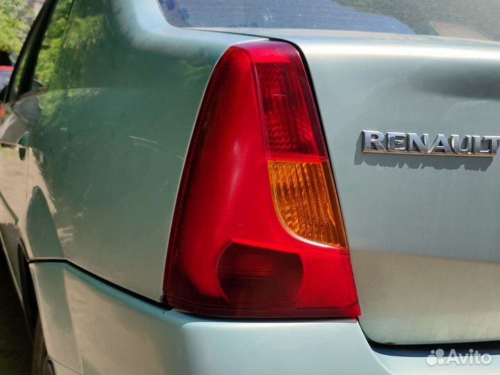 Задние фонари Рено Логан Renault Logan