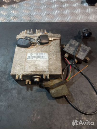 Комплект зажигания эбу VW Caddy 1.9sdi