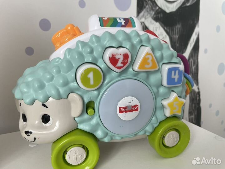 Fisher price линкималс ежик и лось