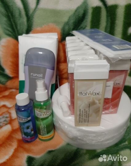 Набор для восковой депиляции коробкой