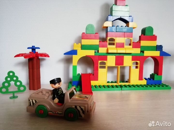 Конструктор аналог lego дупло 100 деталей