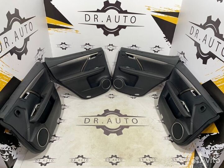 Комплект обшивок. карты дверные Lexus Rx F-Sport