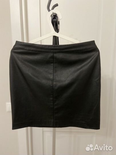 Кожаная юбка