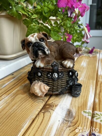 Копилка Статуэтка бульдога