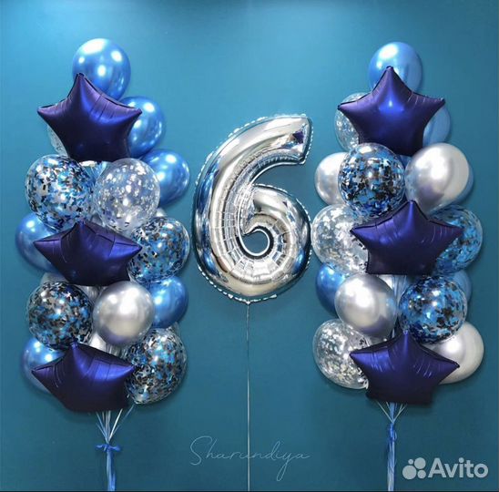 Гелиевые воздушные шары на день рождение