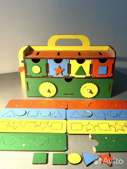 Сортер детский пазл монтессори