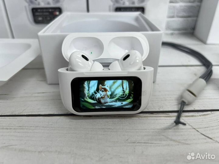Наушники air pods pro 2 с экраном