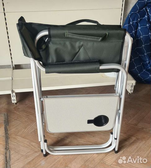 Стул складной со столиком для рыбалки и отдыха