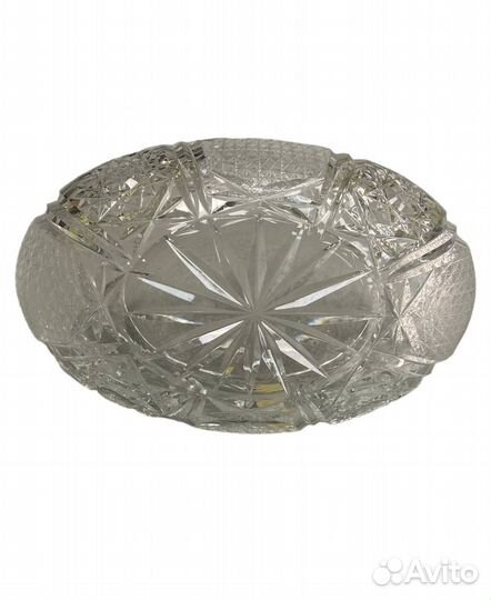 Ваза хрустальная ладья