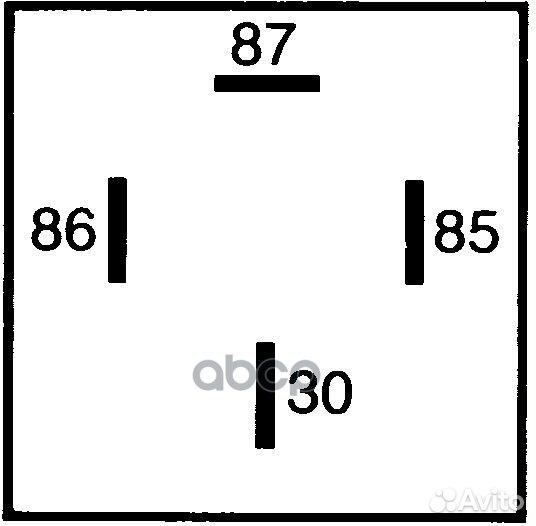 Реле 4RA 007 793-031 hella