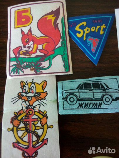 Детские пуговицы и аппликации