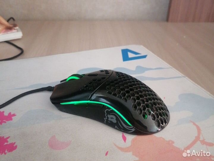 Мышь проводная Glorious Model O GO-black черный