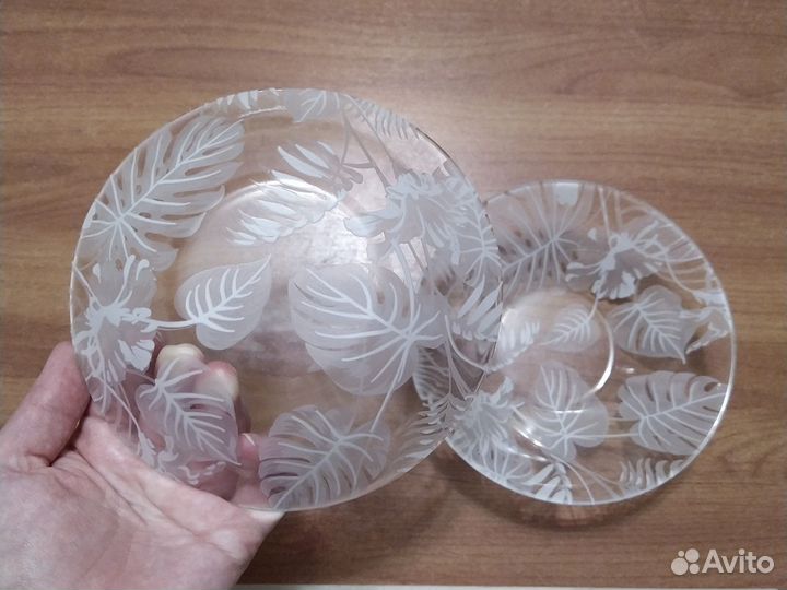 Салатники стекло 2 шт