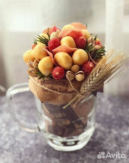 Вкусные букеты для мужчин