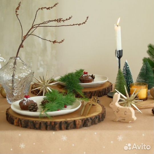 Скатерть новогодняя Этель 'Новый год Fir branches'