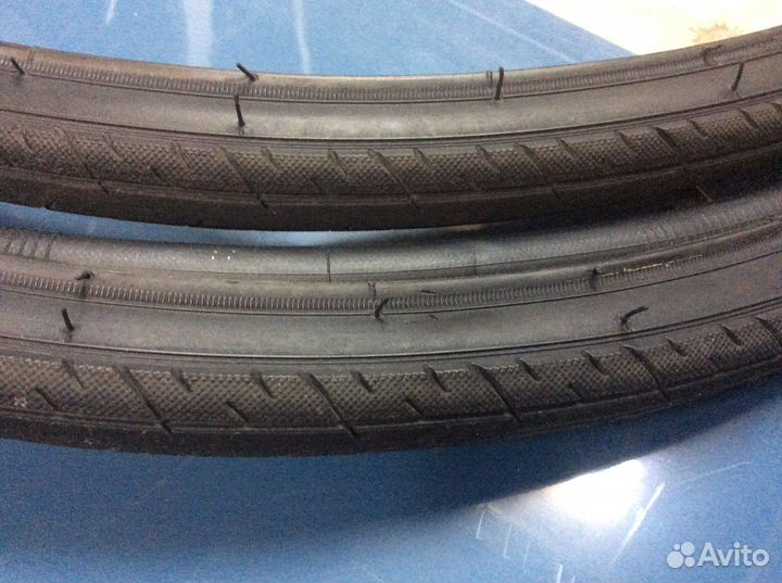 Покрышки 700x25C, 2шт. с камерами