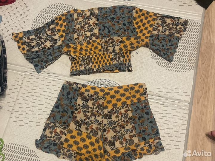 Комплект шорты и блузка