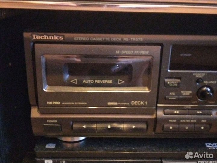 Кассетная дека technics rs tr575
