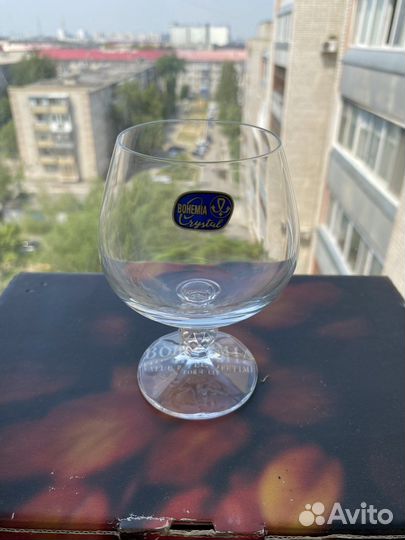 Набор бокалов Bohemia Crystal Claudia для бренди