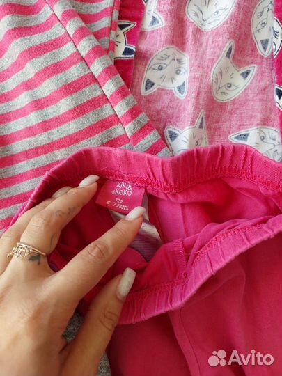 Вещи пакетом на девочку 6-7 лет