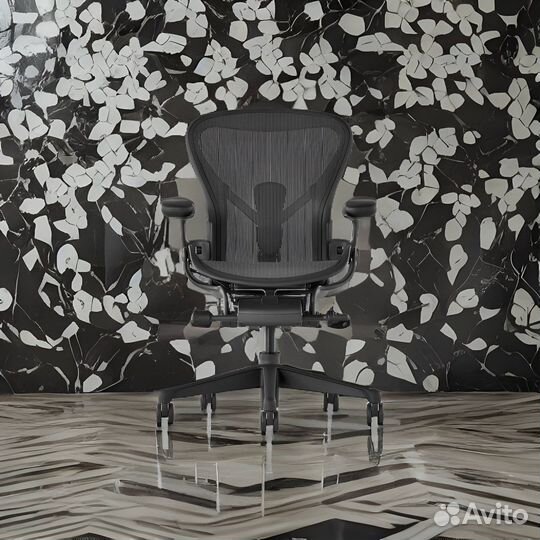 В Наличии Herman Miller Aeron B Graphite США