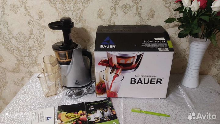 Bauer шнековая соковыжималка