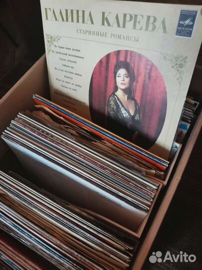 Советские виниловые пластинки