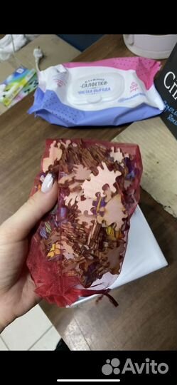 Деревянные пазлы новые